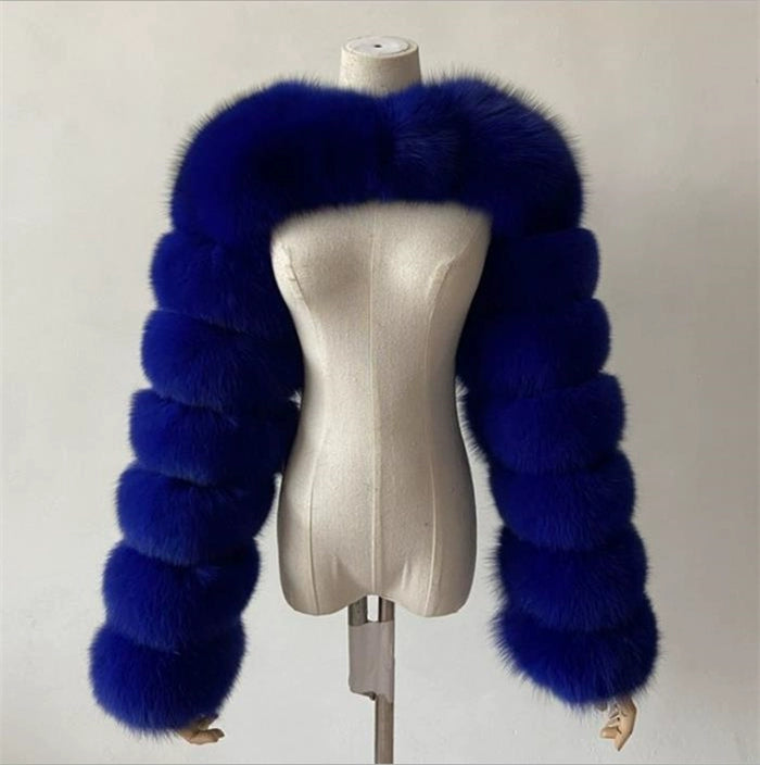 VIXEN FUR SHAWL COAT - MADE TO ORDER