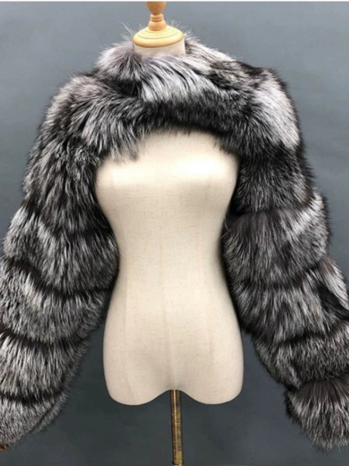 VIXEN FUR SHAWL COAT - MADE TO ORDER