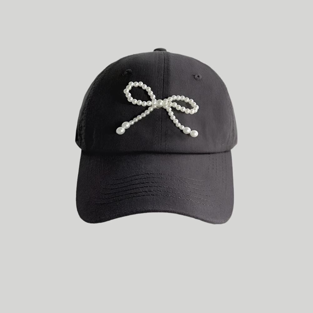 PEARL BOW BASEBALL CAP