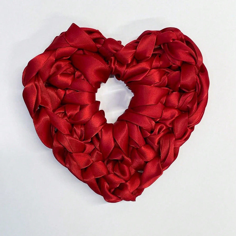 RIBBONS HEART SCRUNCHIE