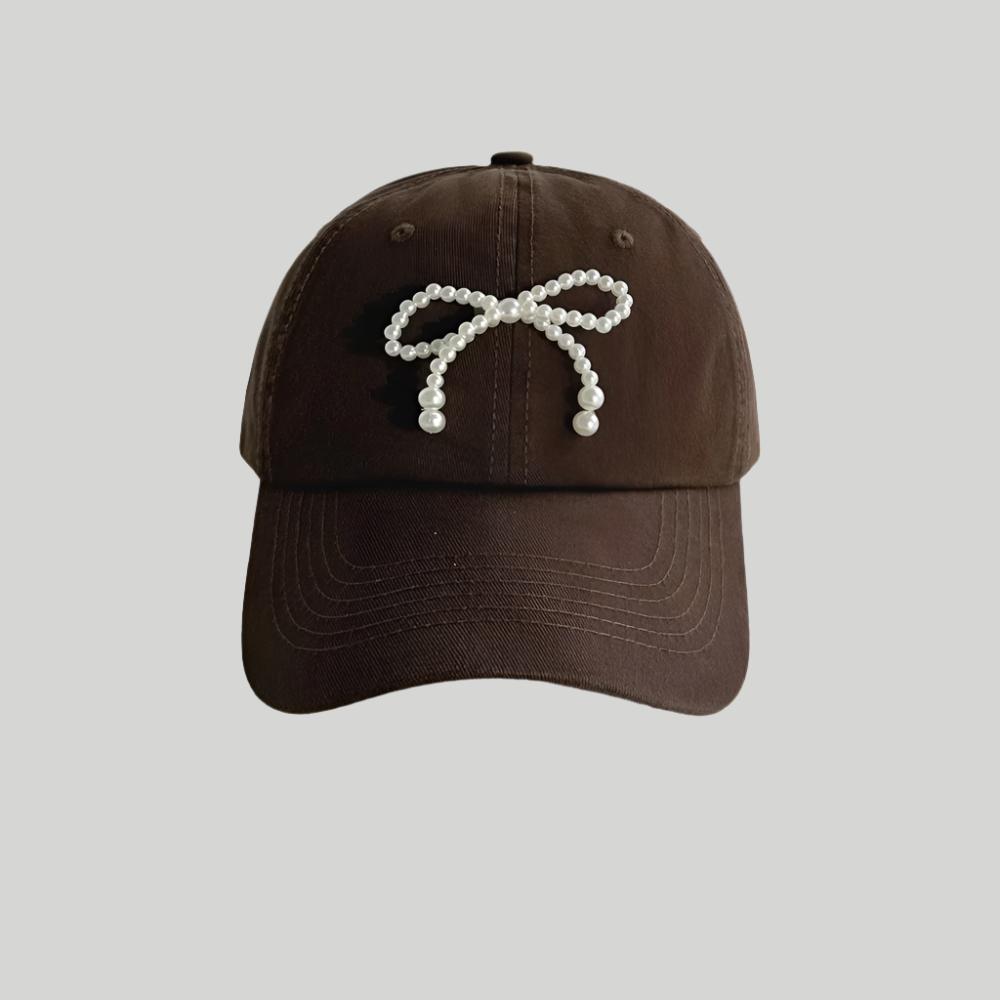 PEARL BOW BASEBALL CAP