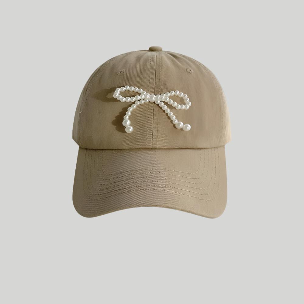 PEARL BOW BASEBALL CAP