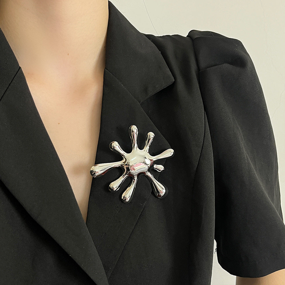 SPLATTER BROOCH