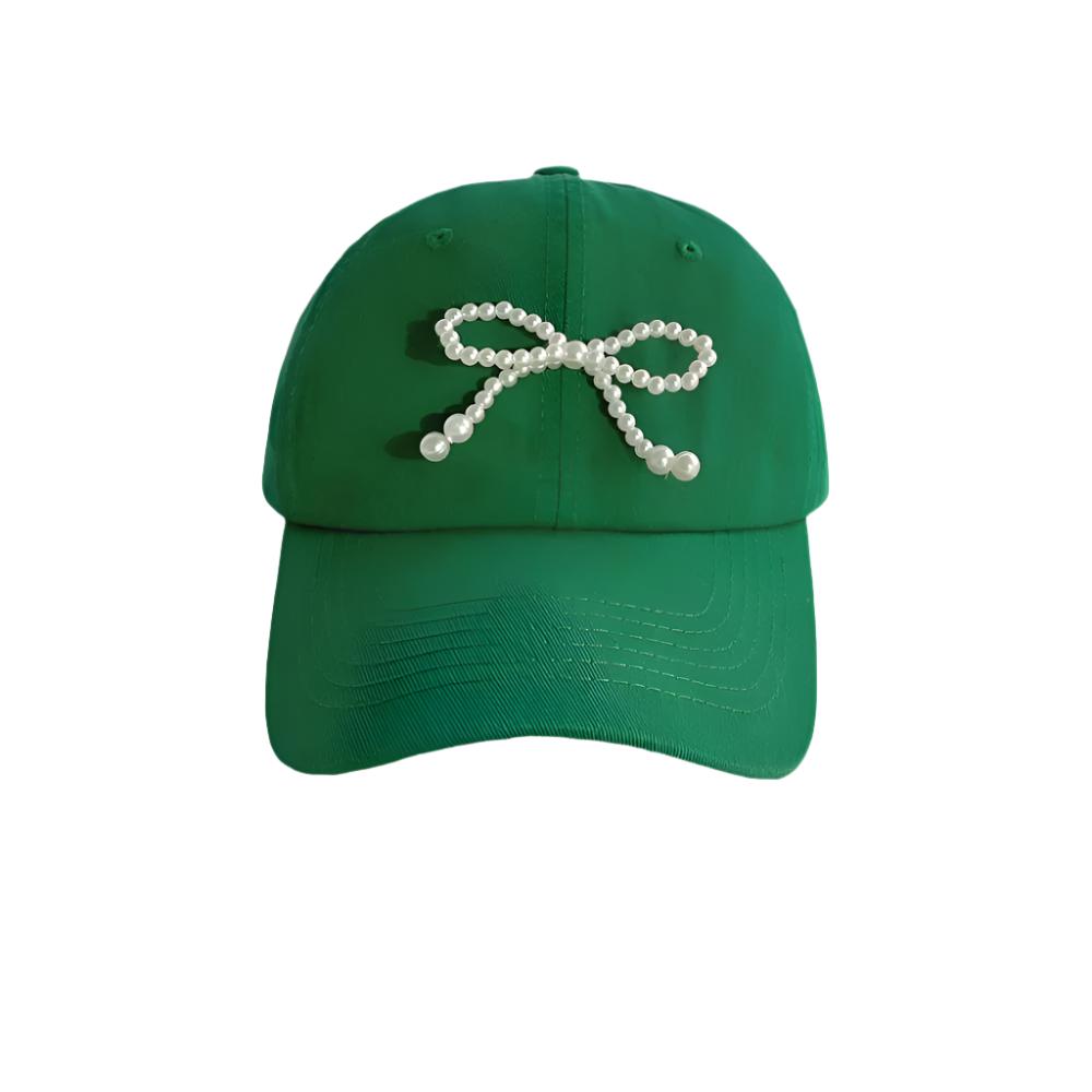 PEARL BOW BASEBALL CAP