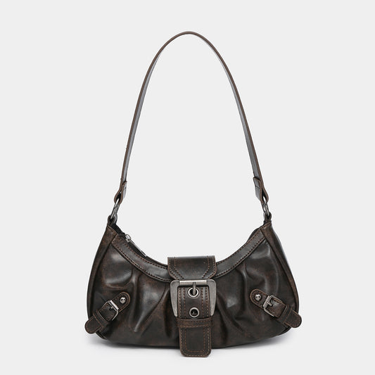 Y2K BUCKLES SHOULDER BAG