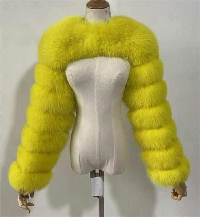 VIXEN FUR SHAWL COAT - MADE TO ORDER