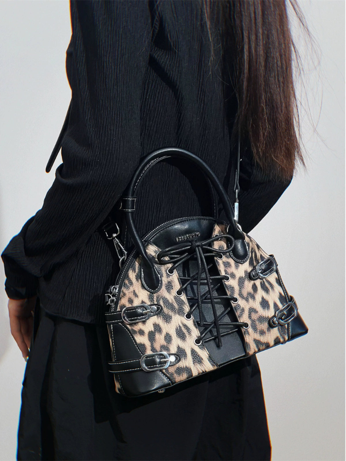 LEOPARD CORSET BAG