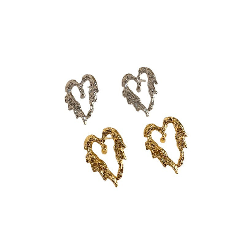 OPEN HEART EARRINGS