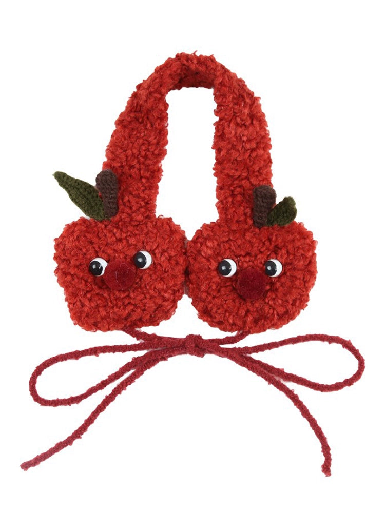 PRE-ORDER - RED APPLE EARMUFF