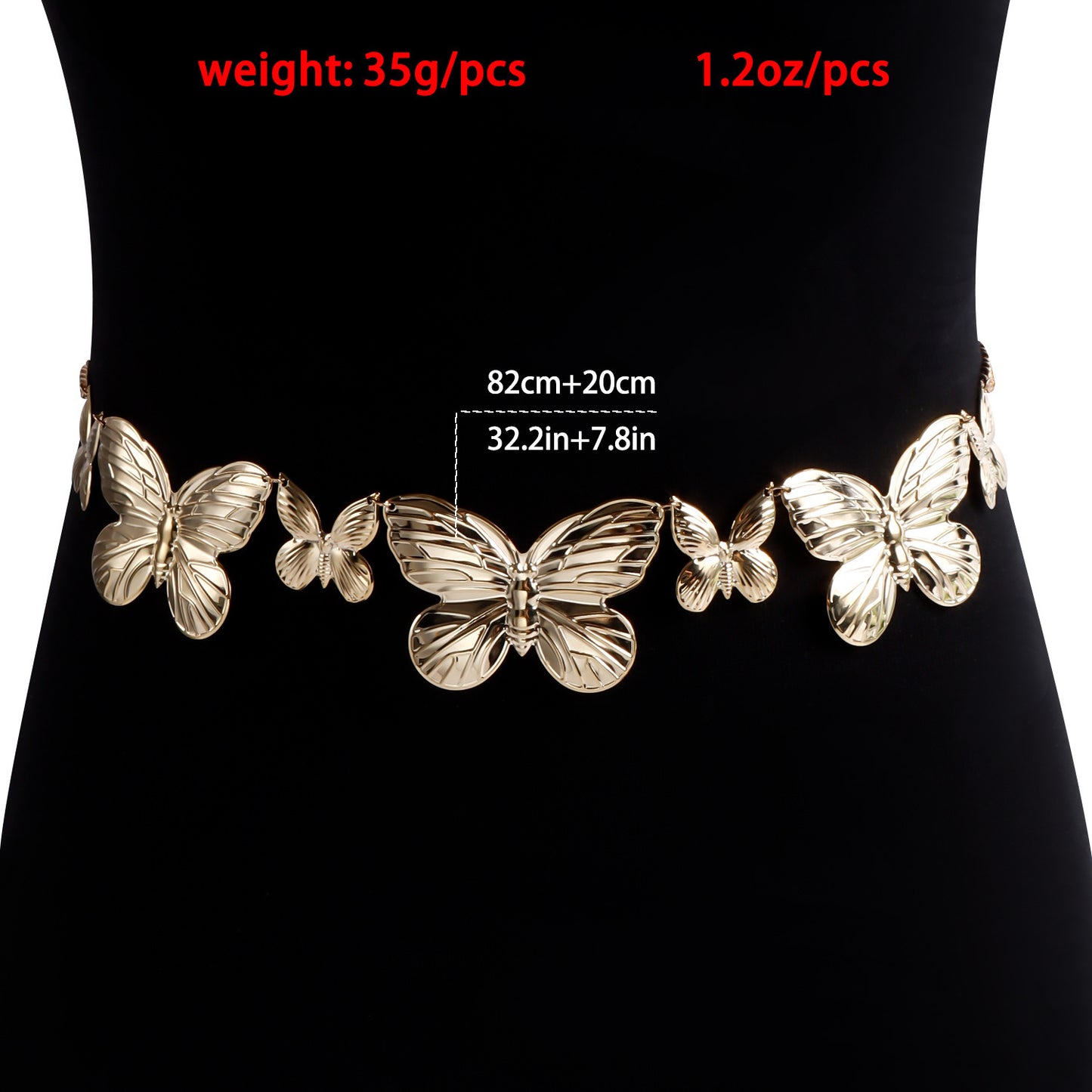 BUTTERFLY WAIST CHAIN BELT