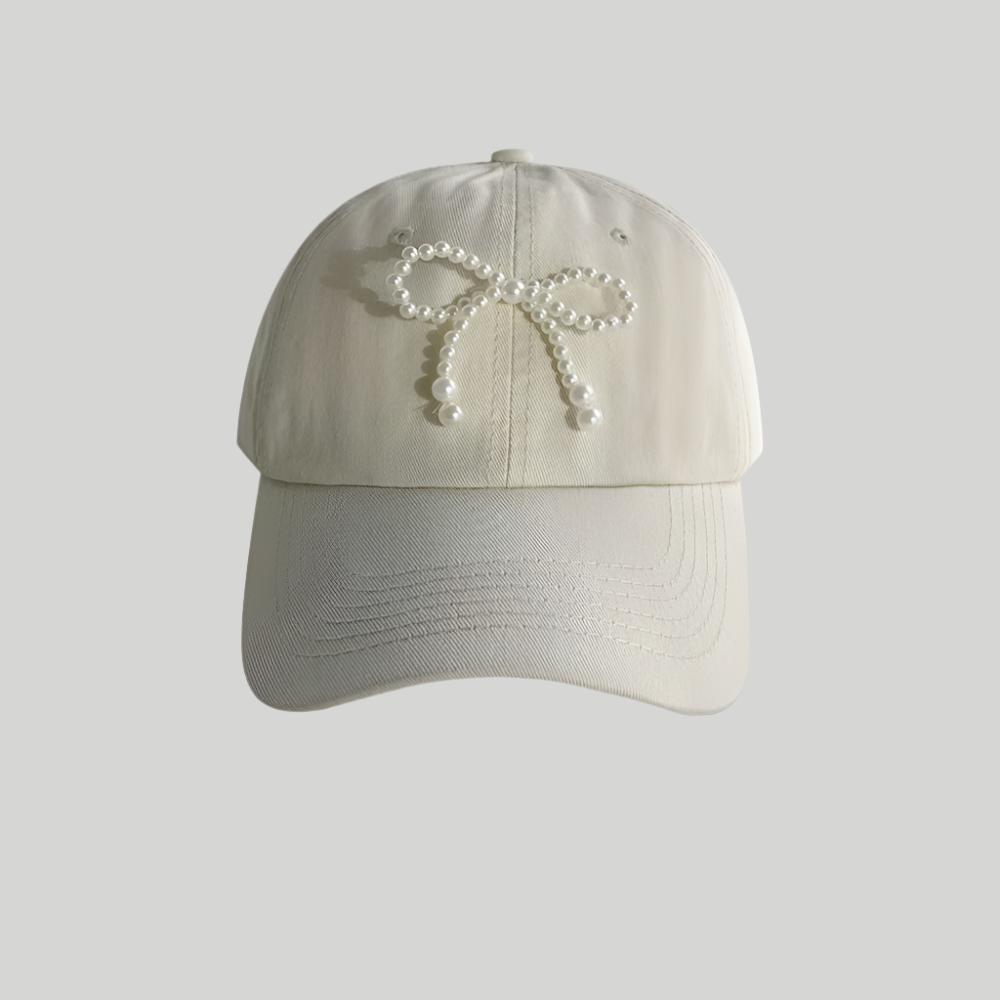 PEARL BOW BASEBALL CAP