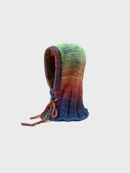 OMBRE KNIT BALACLAVA