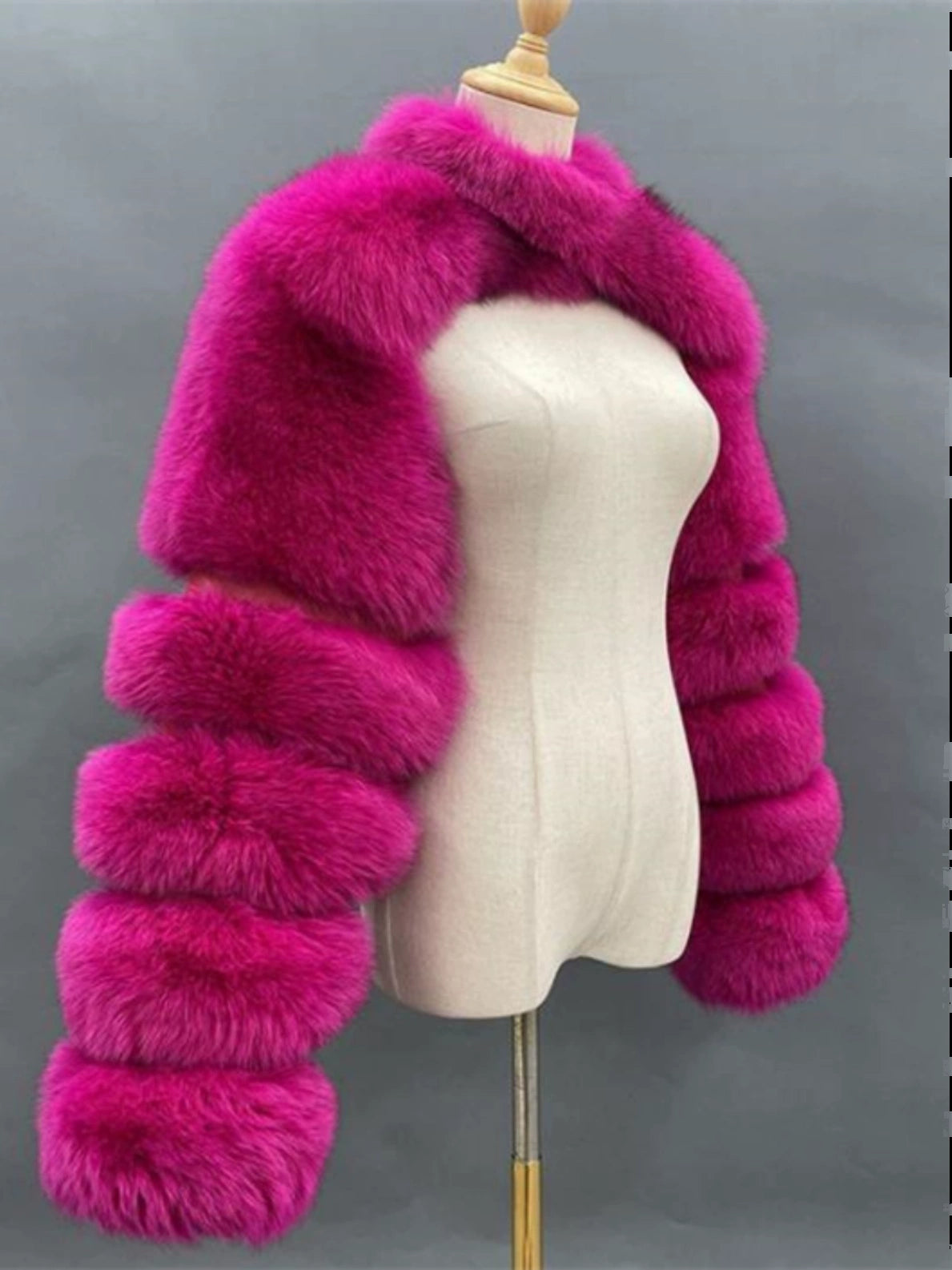 VIXEN FUR SHAWL COAT - MADE TO ORDER