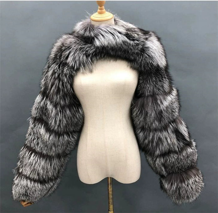 VIXEN FUR SHAWL COAT - MADE TO ORDER