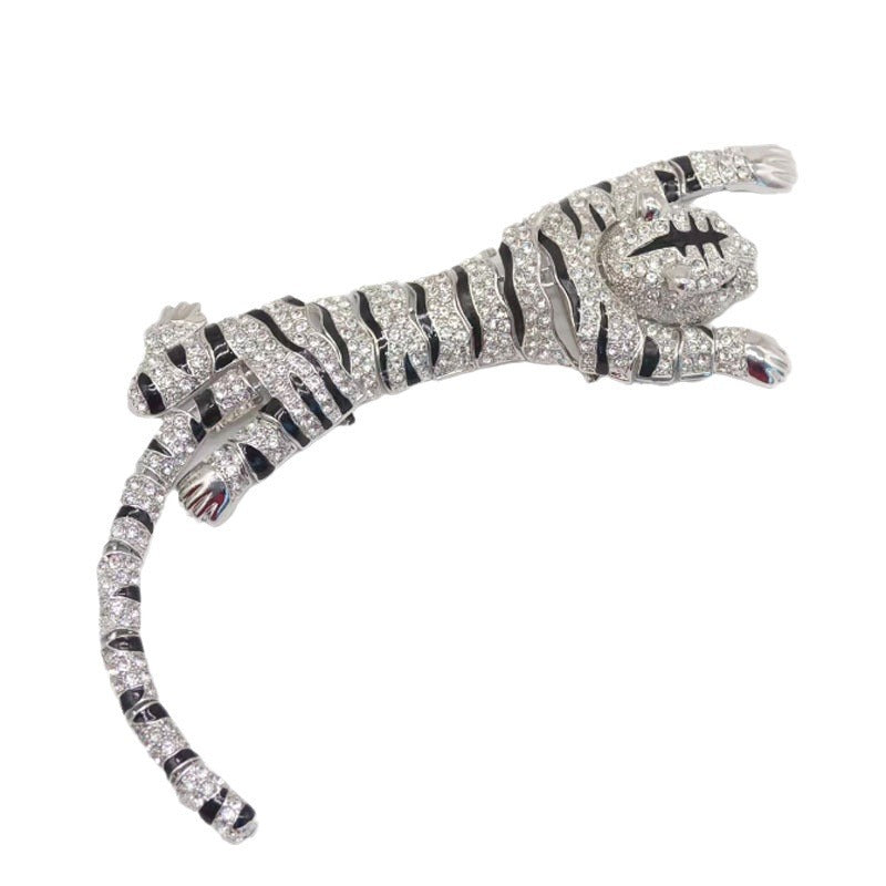 CHEETAH DIAMANTE BROOCH