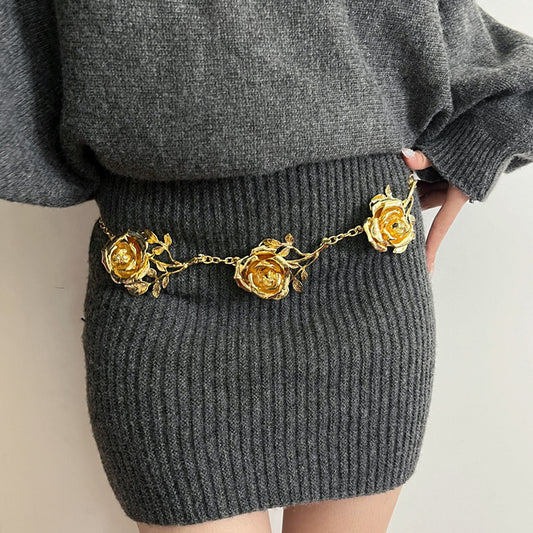 ROSES CHAIN BELT