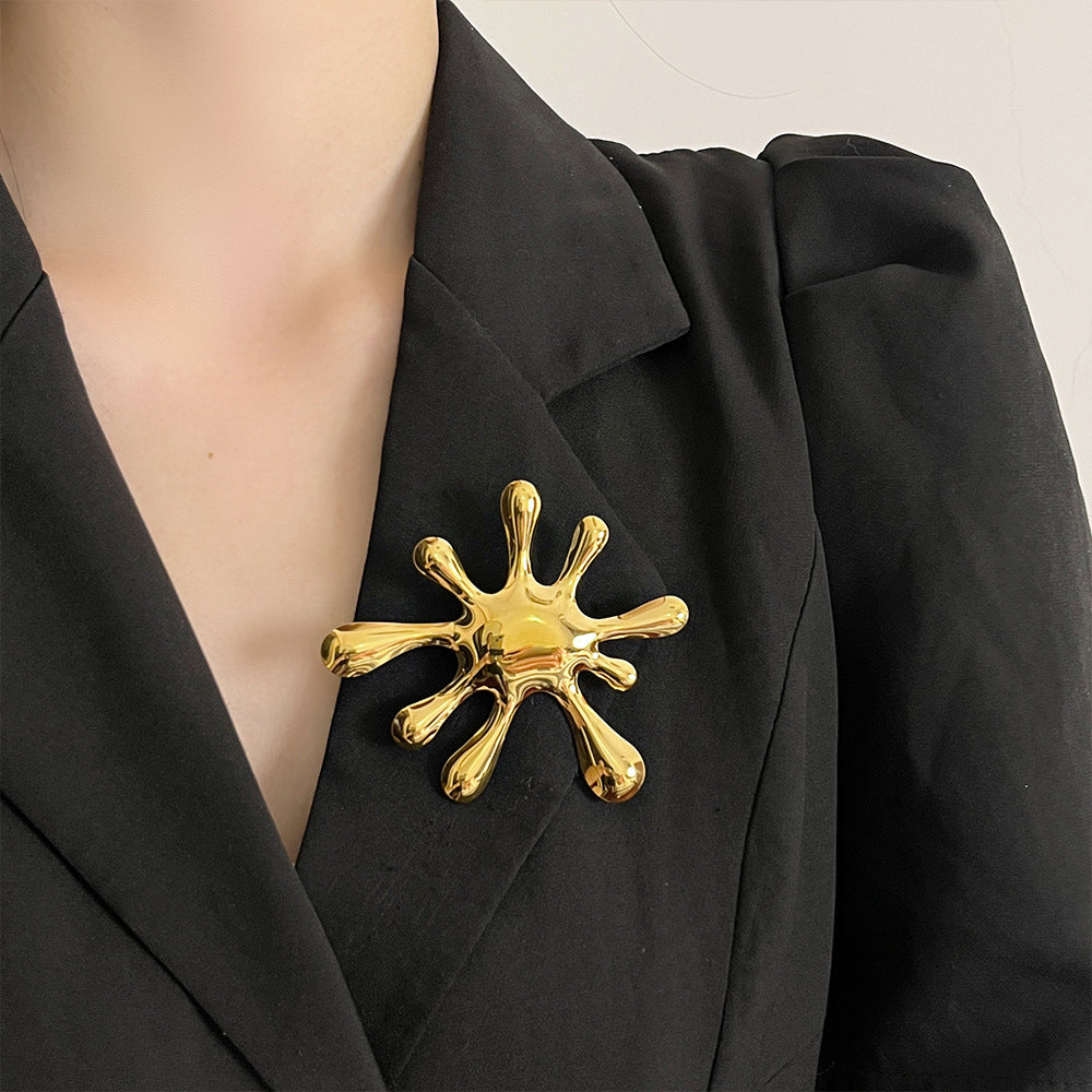 SPLATTER BROOCH