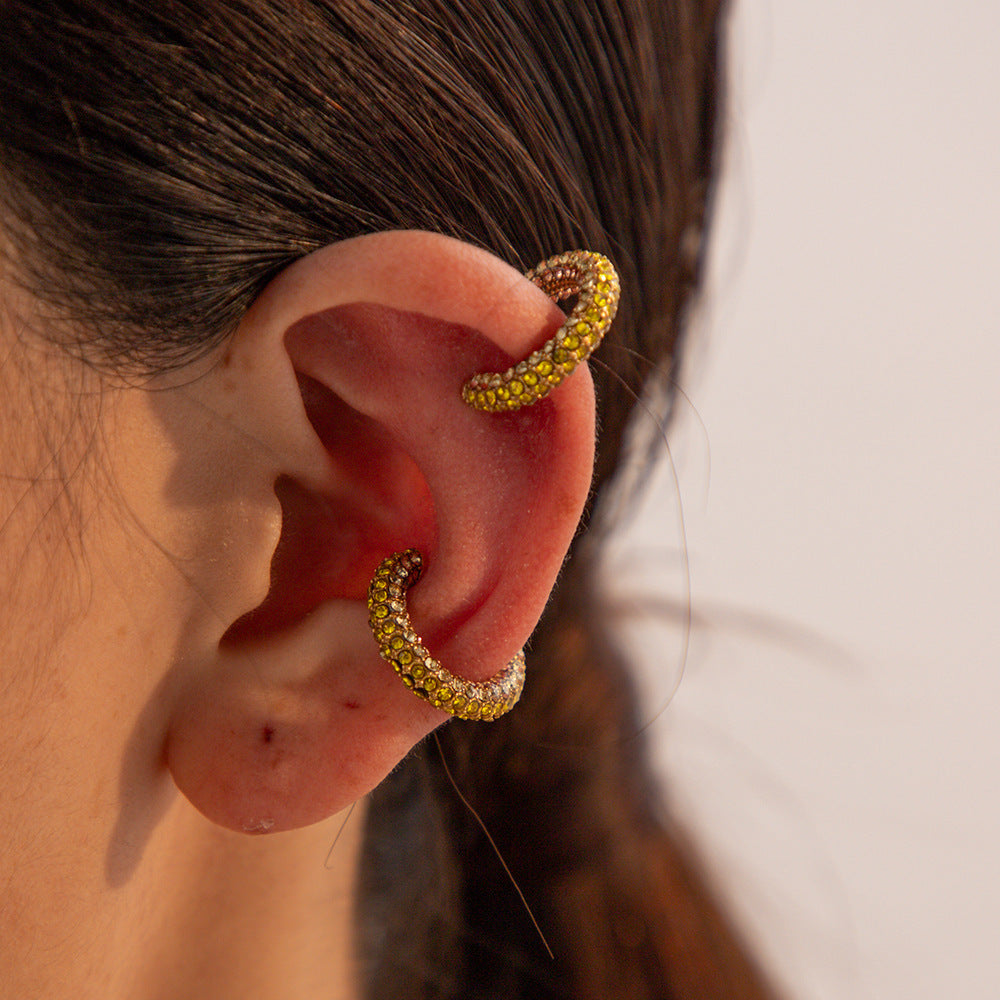 BLINGED OUT EAR CUFF - SINGLE ITEM