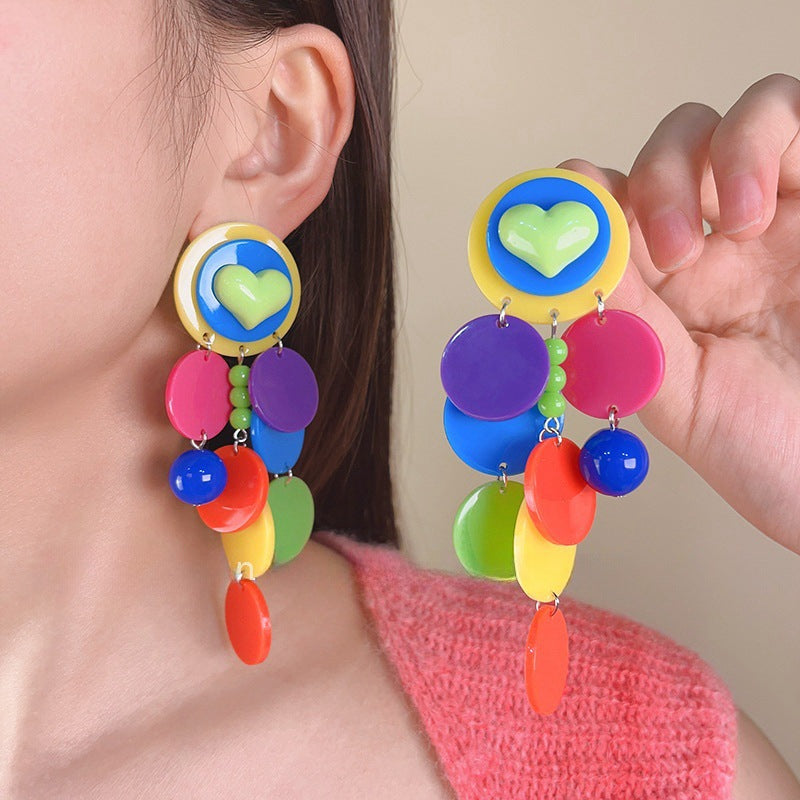 DOPAMINE ACRYLIC EARRINGS