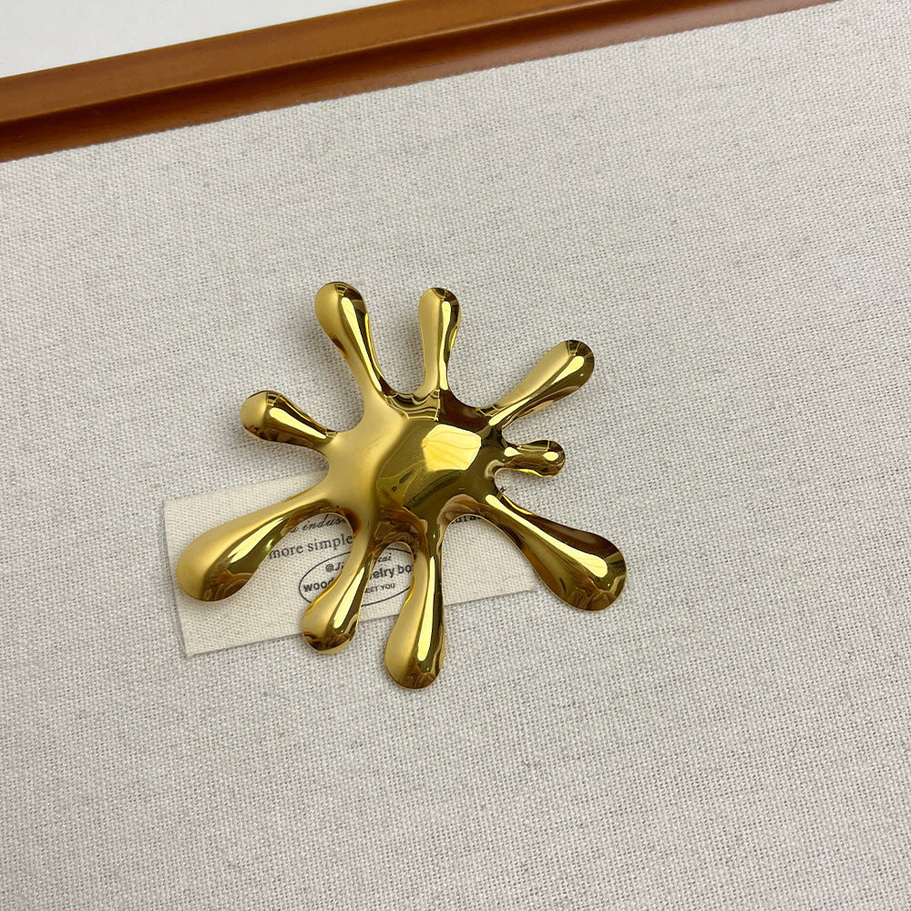 SPLATTER BROOCH