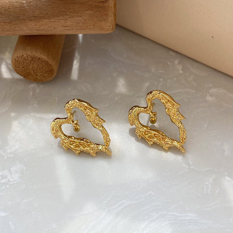 OPEN HEART EARRINGS