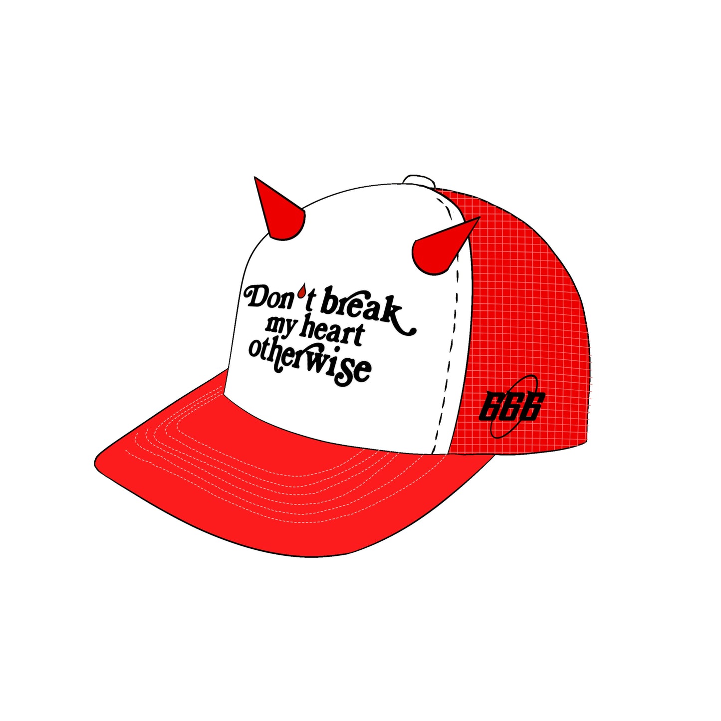 SAUCE GUYS DEVIL TRUCKER CAP