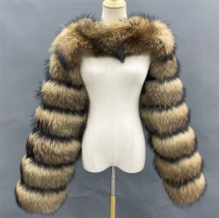 VIXEN FUR SHAWL COAT - MADE TO ORDER