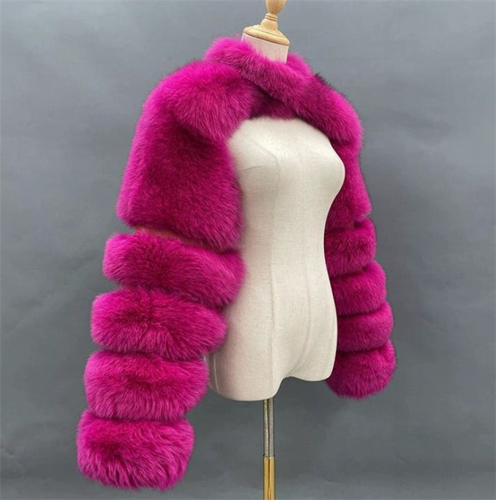 VIXEN FUR SHAWL COAT - MADE TO ORDER