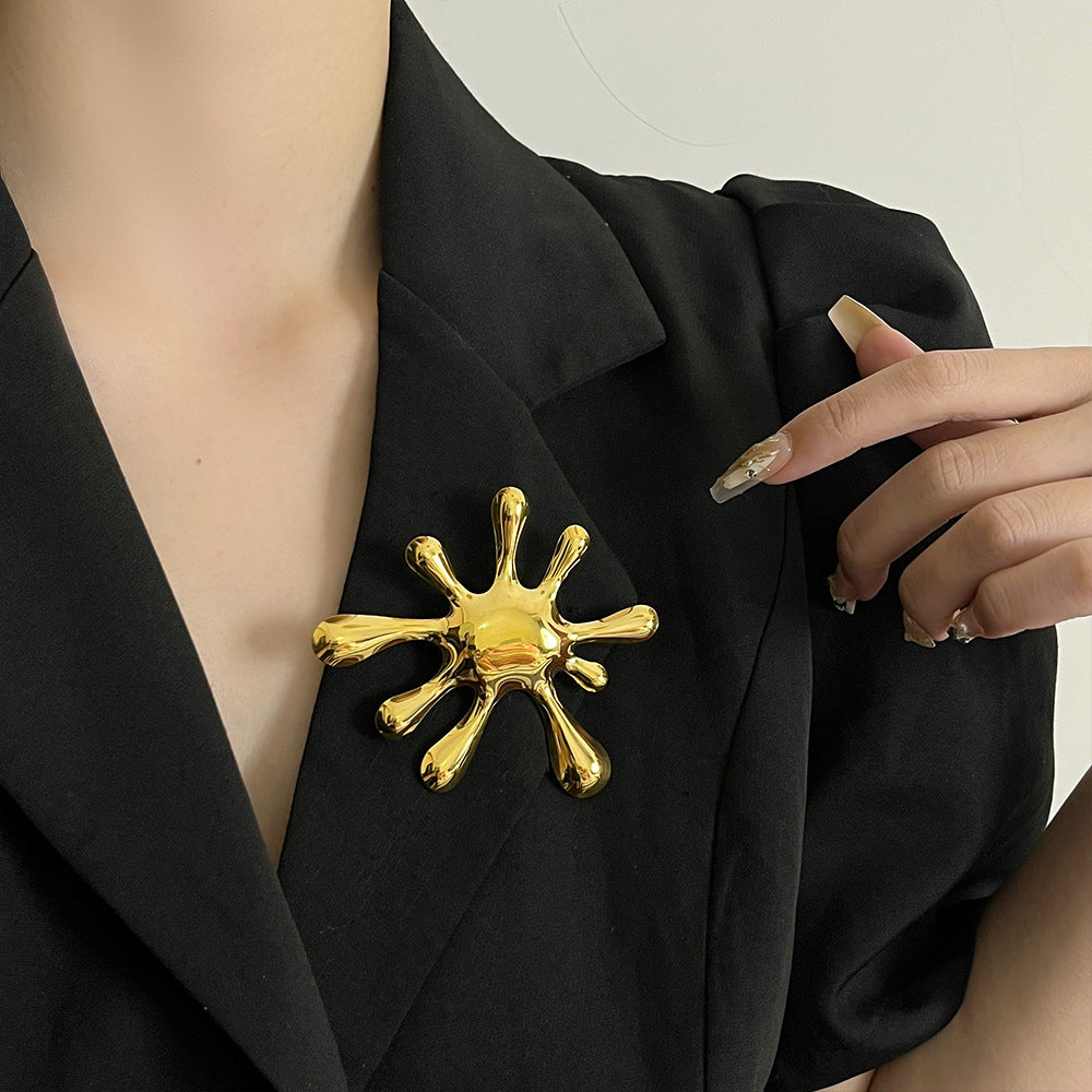 SPLATTER BROOCH